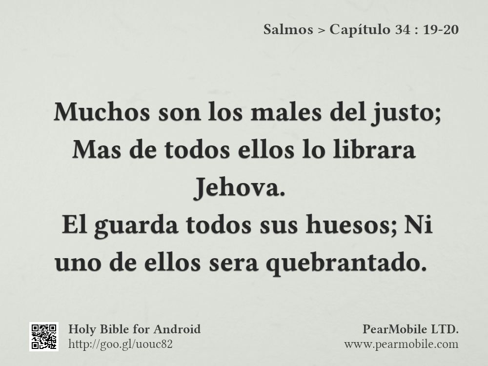 Salmos, Capítulo 34:19-20